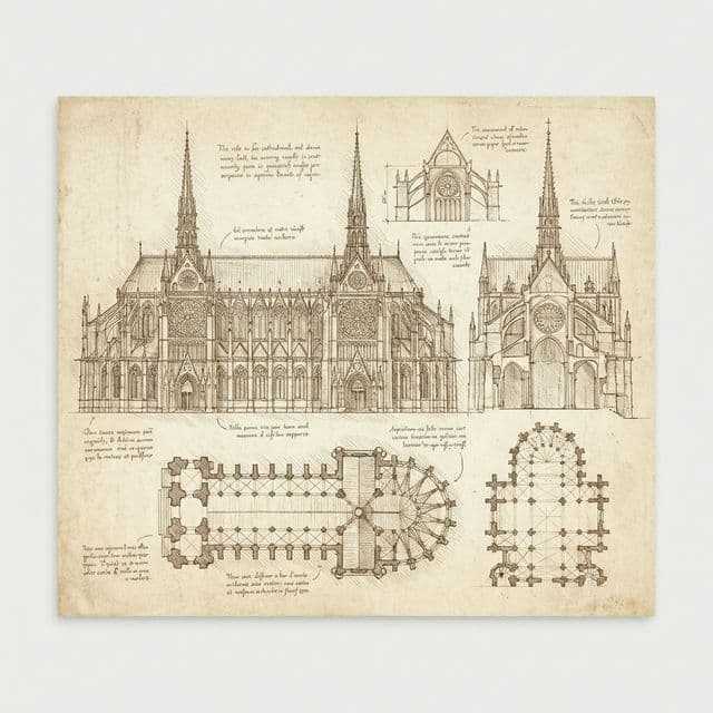 Cathedral sketch